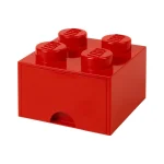 LEGO Παιδικό Κουτί Αποθήκευσης από Πλαστικό 4 Knobs Κόκκινο 25x25x18cm 40051730 - Image 2