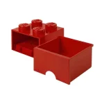 LEGO Παιδικό Κουτί Αποθήκευσης από Πλαστικό 4 Knobs Κόκκινο 25x25x18cm 40051730 - Image 3