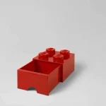 LEGO Παιδικό Κουτί Αποθήκευσης από Πλαστικό 4 Knobs Κόκκινο 25x25x18cm 40051730 - Image 5