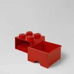 LEGO Παιδικό Κουτί Αποθήκευσης από Πλαστικό 4 Knobs Κόκκινο 25x25x18cm 40051730 - Image 6