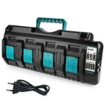 Makita Φορτιστής Μπαταριών Εργαλείου 14.4V Λιθίου DC18SF 196426-3 - Image 3