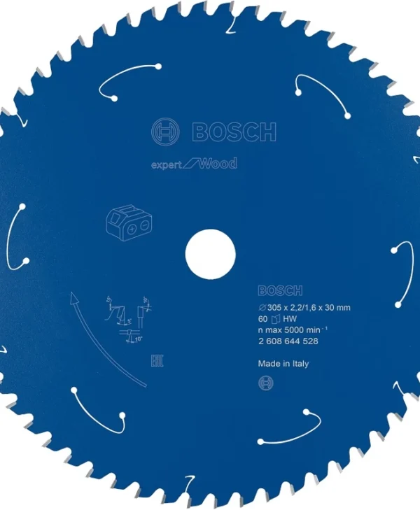 Bosch Δίσκος Κοπής Ξύλου 305mm 2608644528
