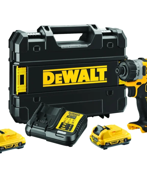 Dewalt Παλμικό Κατσαβίδι Μπαταρίας Brushless 12V 2x2Ah BD-DCF601D2