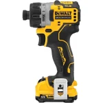 Dewalt Παλμικό Κατσαβίδι Μπαταρίας Brushless 12V 2x2Ah BD-DCF601D2 - Image 2