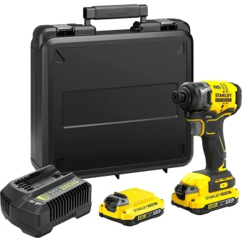 Stanley Κατσαβίδι Μπαταρίας Brushless 18V 2x2Ah SFMCF810D2K-QW