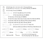 Yato Βαλίτσα με 80 Εργαλεία YT-38951 - Image 8