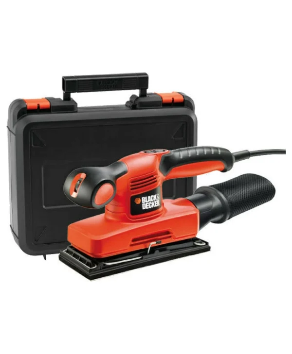 Black & Decker Παλμικό Τριβείο 240W με Ρύθμιση Ταχύτητας και με Σύστημα Αναρρόφησης KA320EKA-QS