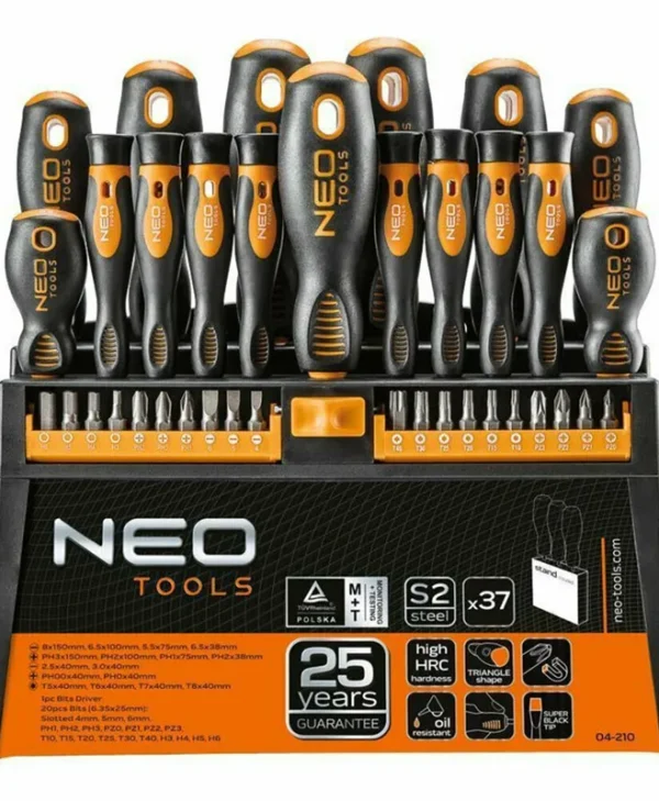 Neo Tools Σετ 17 Κατσαβίδια 04-210