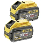 DEWALT Σετ 2 Μπαταριών Εργαλείου Λιθίου 18V με Χωρητικότητα 12Ah DCB548Y2-XJ