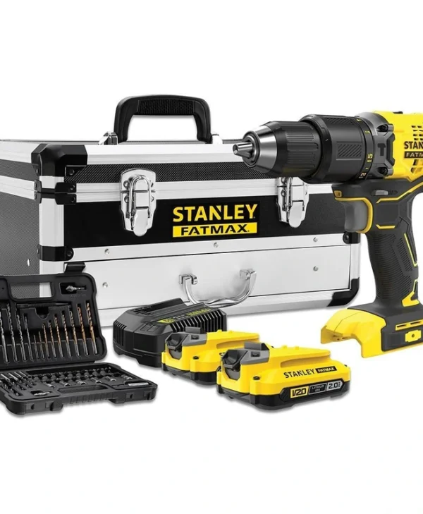 Stanley Κρουστικό Δραπανοκατσάβιδο Μπαταρίας Brushless 20V 2x2Ah SFMCD715D2F-QW