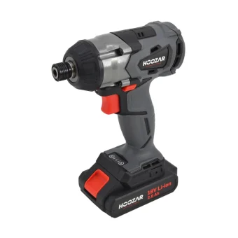 Hoozar Παλμικό Κατσαβίδι Μπαταρίας Brushless 18V 2x2Ah AW06132