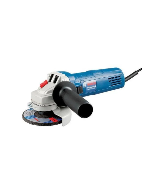 Bosch GWS 750 S Τροχός 125mm Ρεύματος 750W με Ρύθμιση Στροφών 601394121