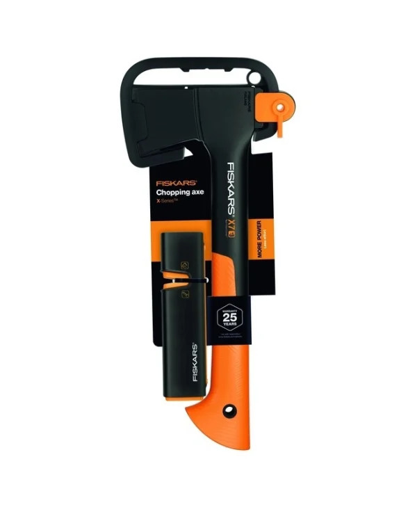 Fiskars X7 Τσεκούρι Τεμαχισμού Μήκους 35.5cm και Βάρους 640gr με λαβή Fiberglass 1020183