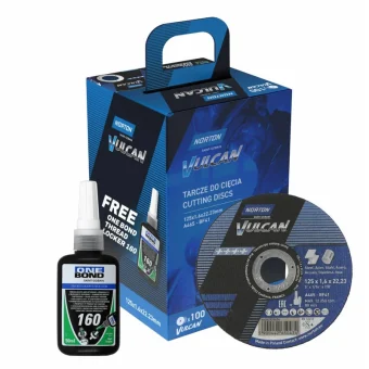 Norton Δίσκος Κοπής Μετάλλου 125mm 100τμχ 66252850551