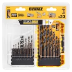 Dewalt Σετ 23 Διαμαντοτρύπανα HSS με Κυλινδρικό Στέλεχος για Μέταλλο BD-DT70729 - Image 3
