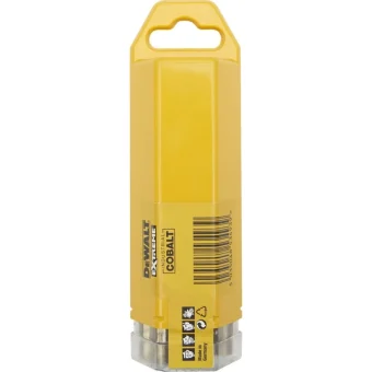DEWALT Σετ 10 Τρυπάνια Κοβαλτίου με Κυλινδρικό Στέλεχος για Μέταλλο BD-DT4938