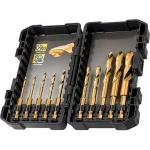 Dewalt Σετ 10 HSS-TiN Τρυπάνια Τιτανίου με Εξάγωνο Στέλεχος για Μέταλλο DT50050-QZ - Image 3
