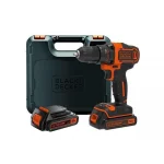 Black & Decker Δραπανοκατσάβιδο Μπαταρίας 18V 2x1.5Ah BD-BDCDD186B - Image 2