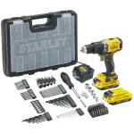 Stanley Κρουστικό Δραπανοκατσάβιδο Μπαταρίας Brushless 18V 2x2Ah SFMCD715D2A-QW - Image 3