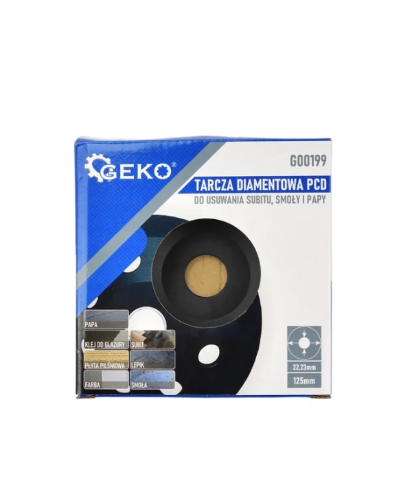 Geko Δίσκος Κοπής Δομικών Υλικών 125mm G00199