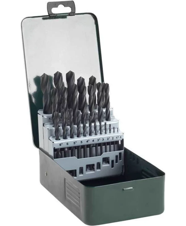 Bosch Σετ 25 Τρυπάνια με Κυλινδρικό Στέλεχος για Μέταλλο 2607019446