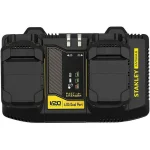Stanley Φορτιστής Μπαταριών Εργαλείου 20V Fatmax Dual Bay SF-SFMCB24 - Image 2