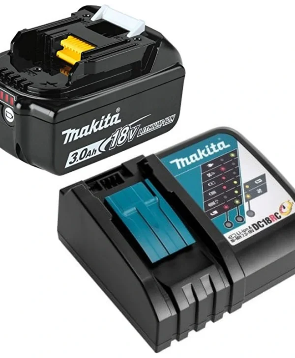 Makita Σετ Μπαταρίας Λιθίου Χωρητικότητας 3Ah 18V με Φορτιστή DC18RC 191A24-4