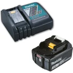 Makita Σετ Μπαταρίας Λιθίου Χωρητικότητας 3Ah 18V με Φορτιστή DC18RC 191A24-4 - Image 3
