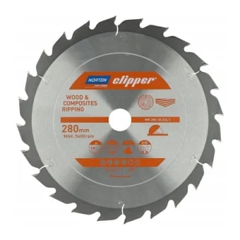 Norton Norton Δίσκος Κοπής Ξύλου με 24 Δόντια 280mm 70184608070