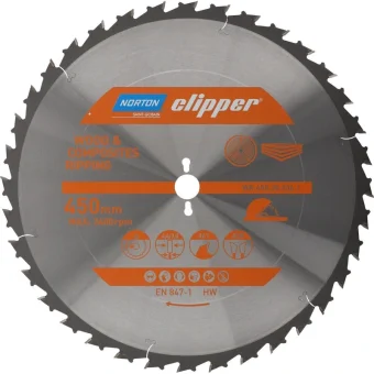 Norton Pro Norton Δίσκος Κοπής Ξύλου με 36 Δόντια 70184631830