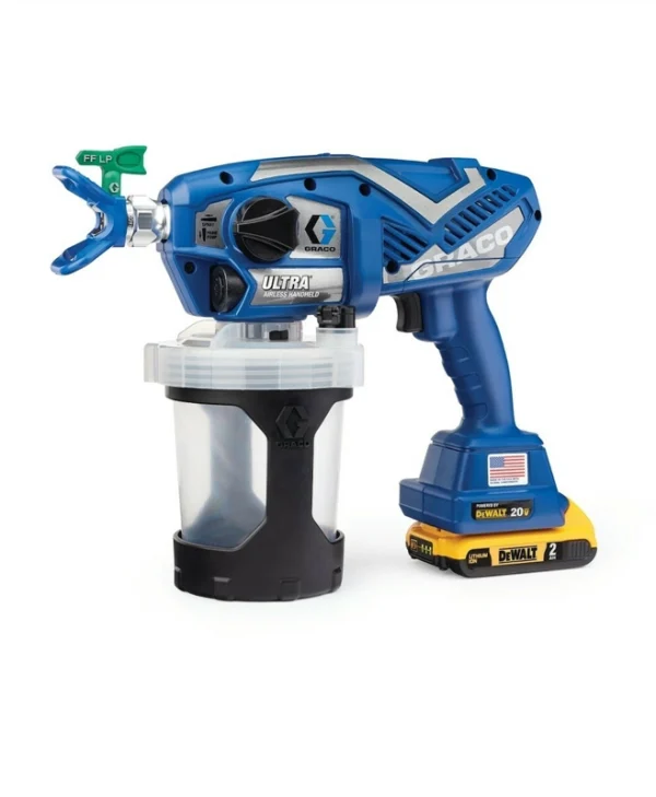 Graco Ultra Cordless Airless Ηλεκτρικό Πιστόλι Βαφής 20V με Δοχείο 1lt 17M366