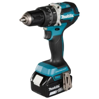 Makita Δραπανοκατσάβιδο Μπαταρίας Brushless 18V 2x3Ah DHP484RFJ