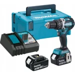 Makita Δραπανοκατσάβιδο Μπαταρίας Brushless 18V 2x3Ah DHP484RFJ - Image 2