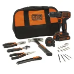 Black & Decker Δραπανοκατσάβιδο Μπαταρίας 18V 1x1.5Ah BDCDC18HTSA-QW - Image 2