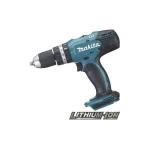 Makita Κρουστικό Δραπανοκατσάβιδο Μπαταρίας Solo 18V DHP453Z - Image 6