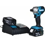 Makita Παλμικό Κατσαβίδι Μπαταρίας 18V 2x5Ah DTD156RTJ - Image 6