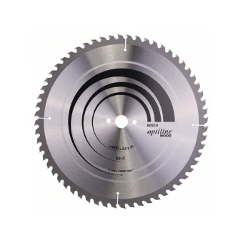 Bosch Optiline Wood Δίσκος Κοπής Ξύλου με 60 Δόντια 400mm 2608640675