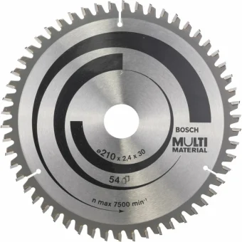 Bosch Δίσκος Κοπής Ξύλου με 54 Δόντια 210mm 2608640511