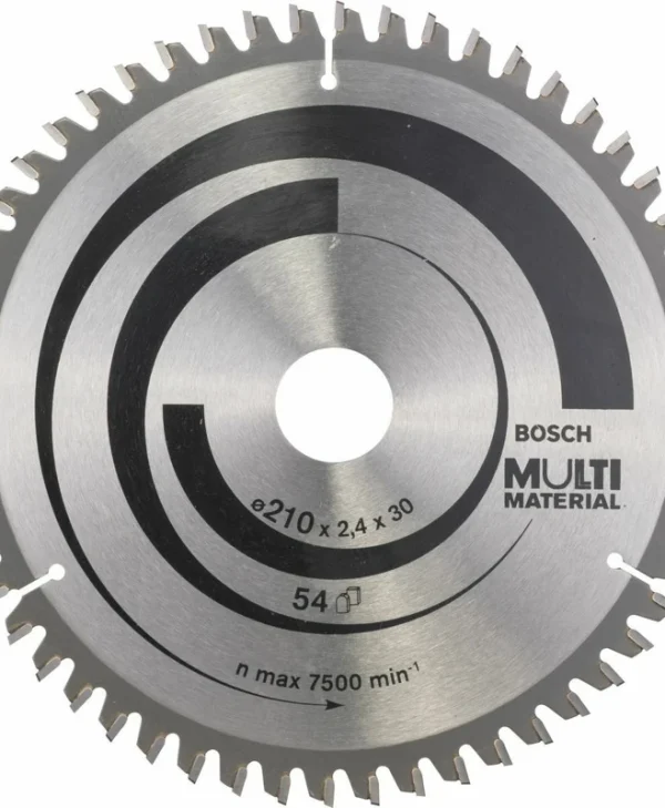 Bosch Δίσκος Κοπής Ξύλου με 54 Δόντια 210mm 2608640511