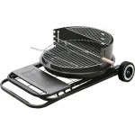 Master Grill & Party Ανοξείδωτη Ψησταριά Κάρβουνου με Θερμόμετρο 84x84εκ. MG925A - Image 3