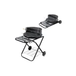 Master Grill & Party Ανοξείδωτη Ψησταριά Κάρβουνου με Θερμόμετρο 84x84εκ. MG925A - Image 4