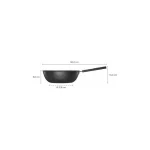 Fiskars Wok από Αλουμίνιο με Αντικολλητική Επίστρωση 28cm 1078384 - Image 2