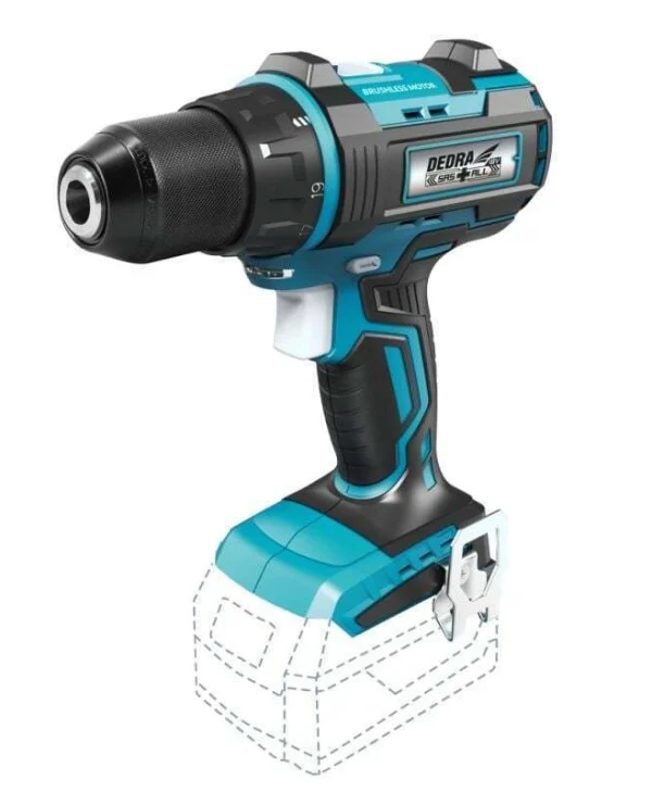 Dedra Δραπανοκατσάβιδο Μπαταρίας Brushless 18V DED7141