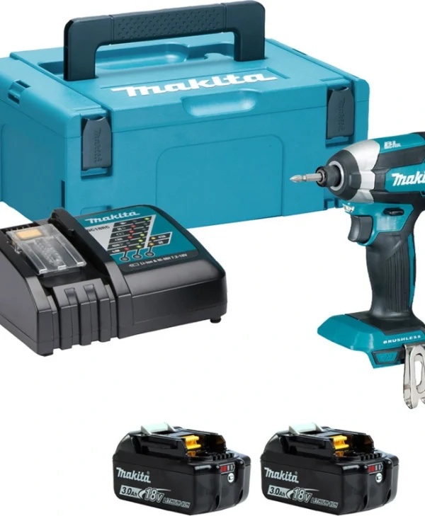 Makita LXT Παλμικό Κατσαβίδι Μπαταρίας 18V 2x3Ah DTD153RFJ