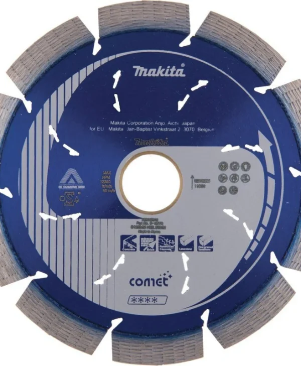 Makita Δίσκος Κοπής Δομικών Υλικών 125mm B-12778