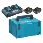 Makita Σετ 2 Μπαταριών Εργαλείου Λιθίου 18V Χωρητικότητας 6Ah με Φορτιστή DC18RD 198077-8 - Image 7
