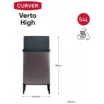 Curver Κάδος Ανακύκλωσης Πλαστικός Ροζ 54lt 1080907 - Image 3