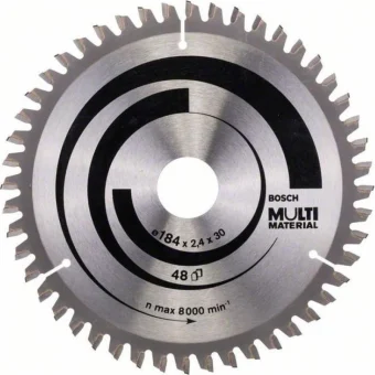 Bosch Δίσκος Κοπής Ξύλου με 40 Δόντια 184mm 2608640506