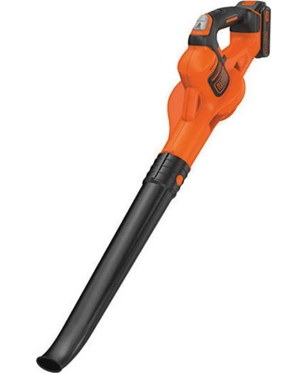 Black & Decker Φυσητήρας Χειρός 18V με 1 Μπαταρία 2Ah & Μέγιστη Ταχύτητα Αέρα 209km/h GWC1820PC-QW