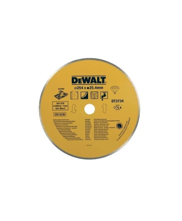 Dewalt Δίσκος Κοπής Δομικών Υλικών 250mm Tarcza do porcelany i kamienia